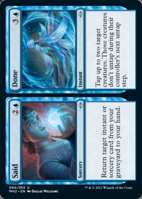 Said // Done - Foil