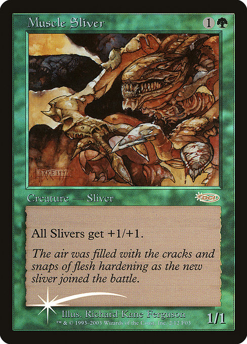 Muscle Sliver - Foil - FNM Promo