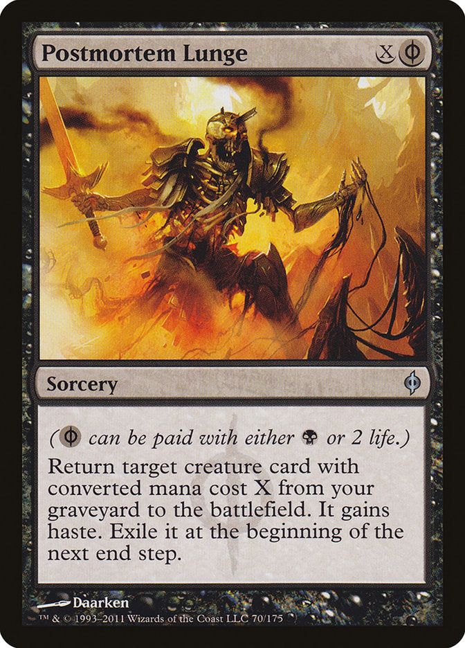 Postmortem Lunge - Foil