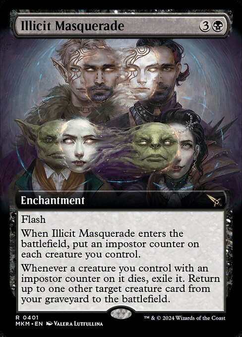 Illicit Masquerade - Foil