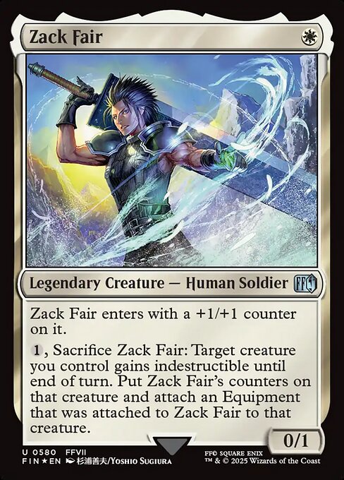 Zack Fair - Surge Foil