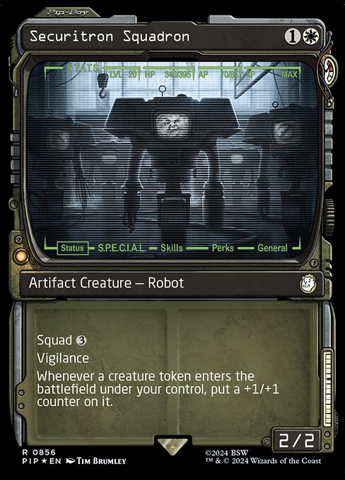 Securitron Squadron - Surge Foil