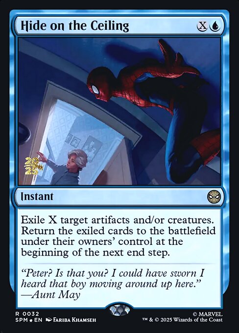 Hide on the Ceiling - Foil - Prerelease Promo