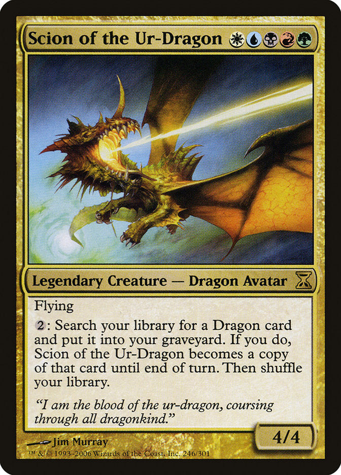 Scion of the Ur-Dragon - Foil