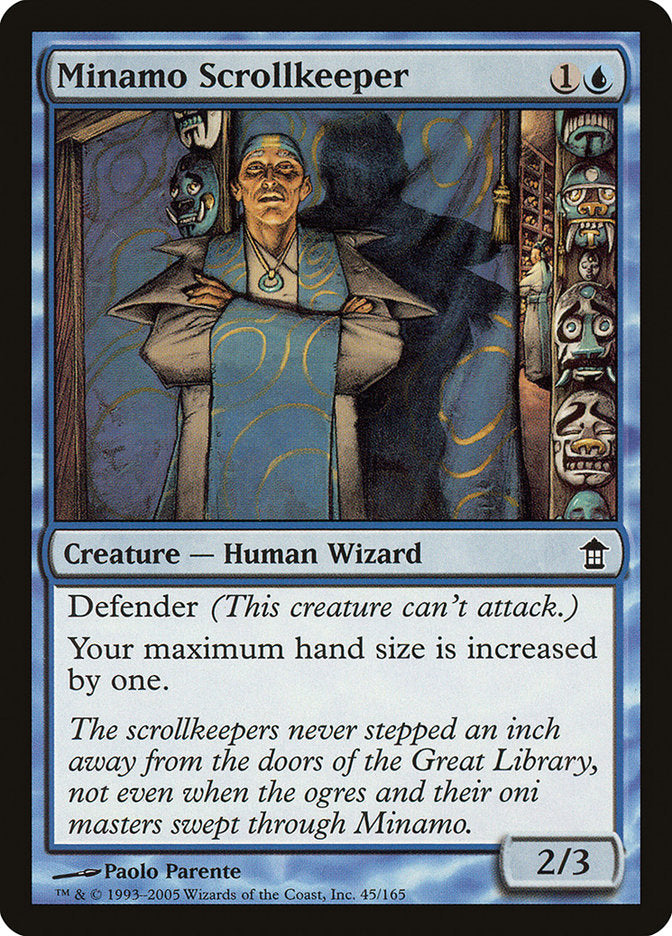 Minamo Scrollkeeper - Foil