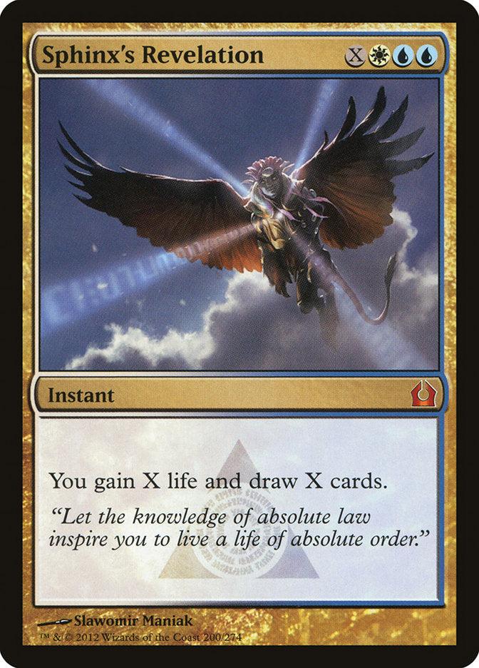 Sphinx's Revelation - Foil