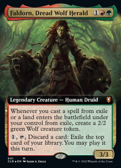 Faldorn, Dread Wolf Herald - Foil