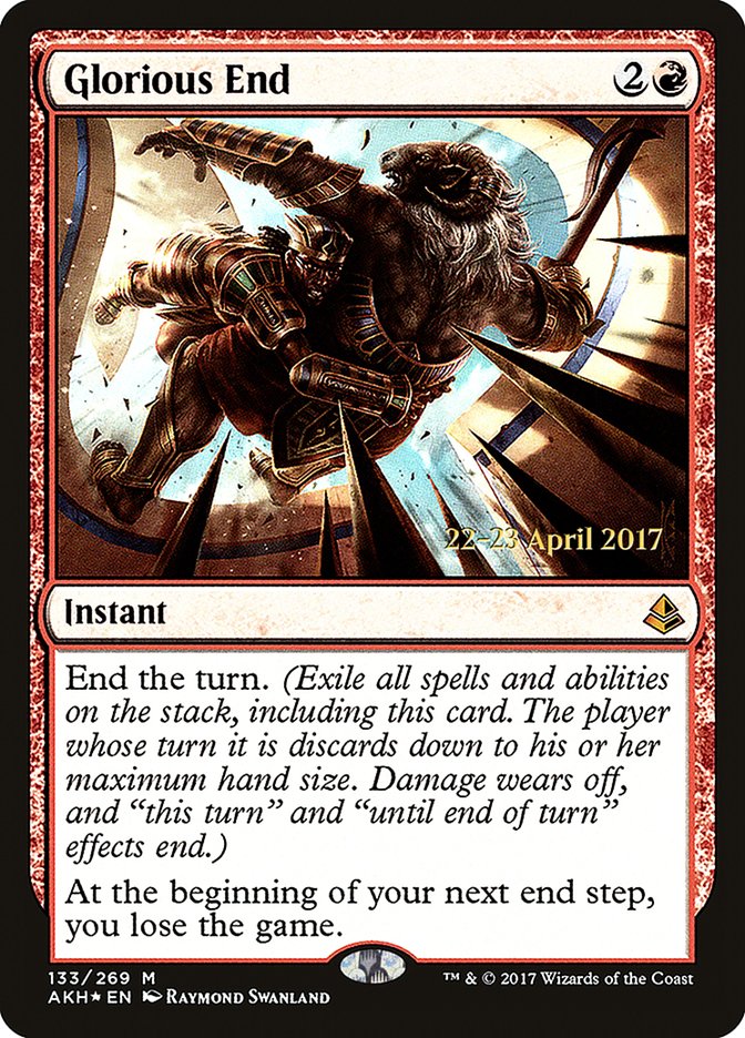 Glorious End - Foil - Prerelease Promo