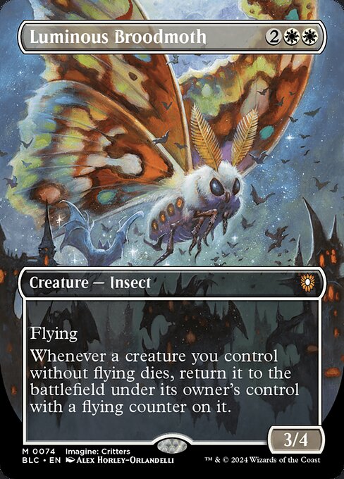 Luminous Broodmoth - Foil