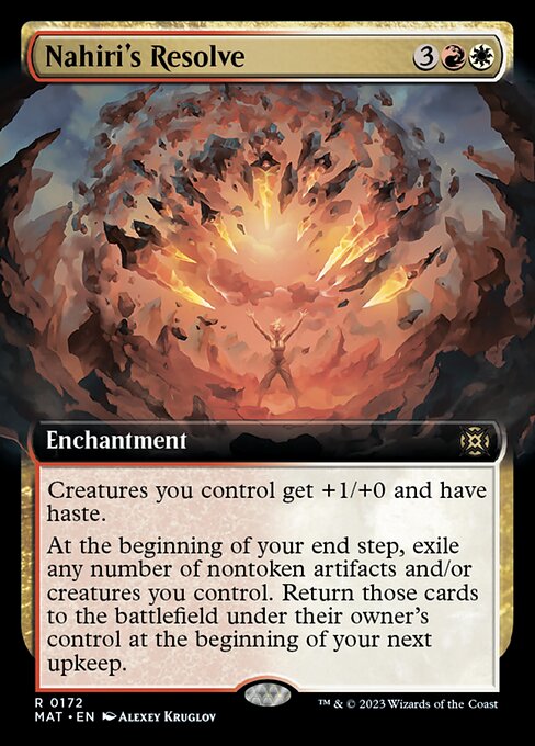 Nahiri's Resolve - Foil