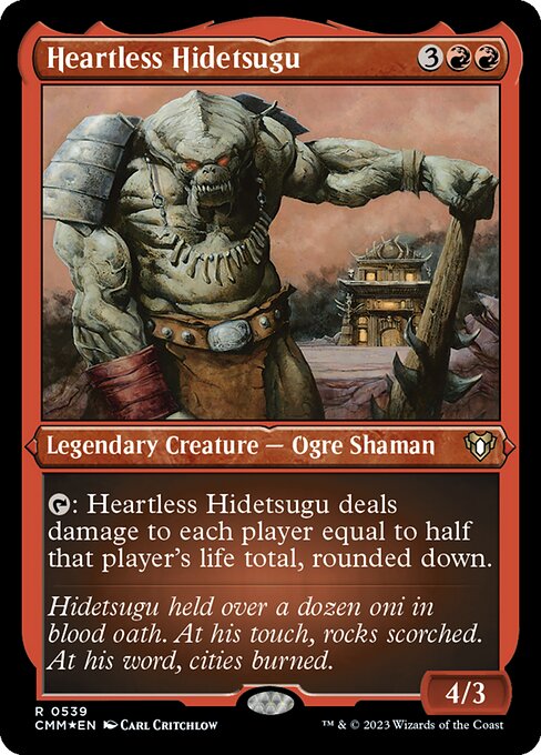Heartless Hidetsugu - Foil-Etched