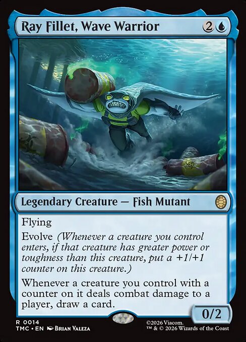 Ray Fillet, Wave Warrior - Surge Foil