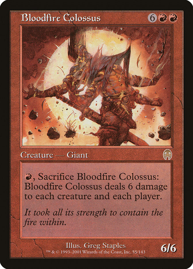 Bloodfire Colossus - Foil