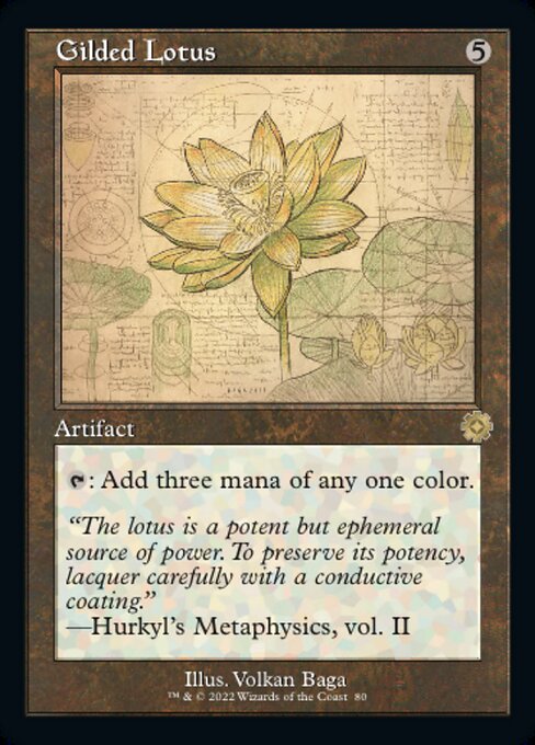 Gilded Lotus - Foil