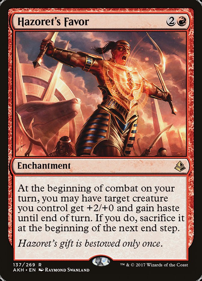 Hazoret's Favor - Foil