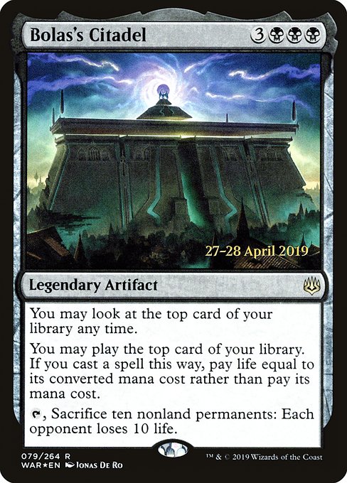 Bolas's Citadel - Foil - Prerelease Promo