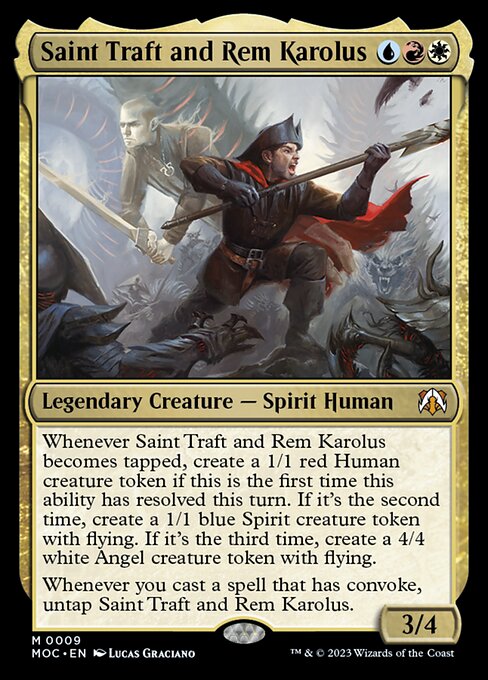 Saint Traft and Rem Karolus - Foil