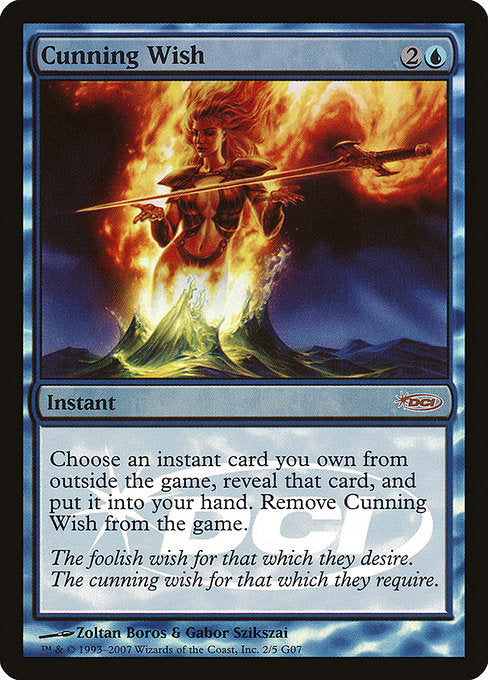 Cunning Wish - Foil - Judge Promo