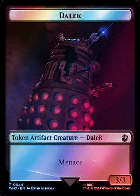 Dalek Token (WHO) - Surge Foil