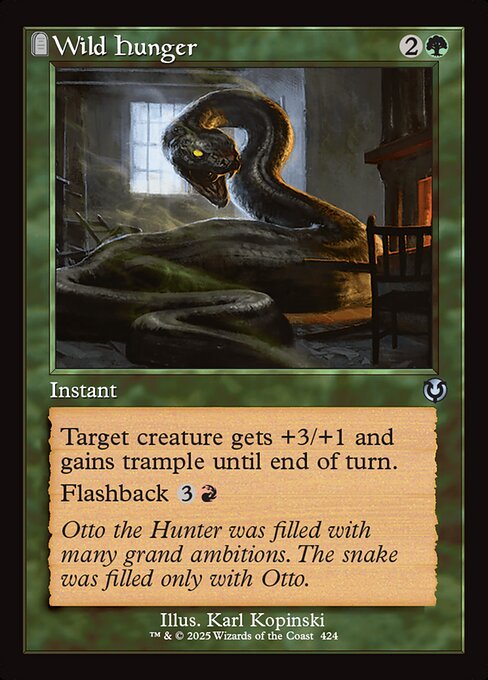Wild Hunger - Foil