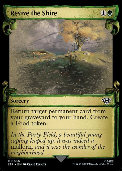 Revive the Shire - Silver Foil