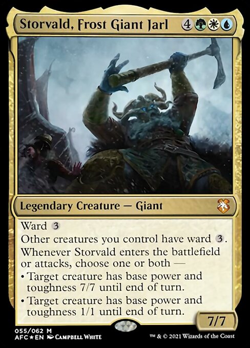 Storvald, Frost Giant Jarl - Foil