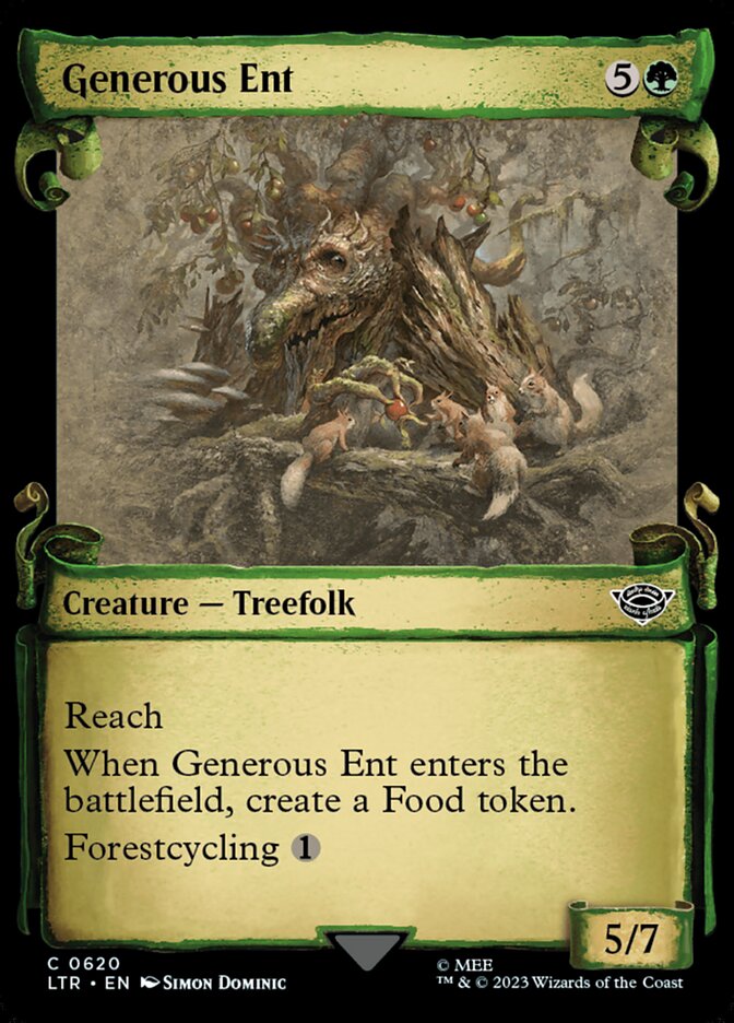 Generous Ent - Silver Foil
