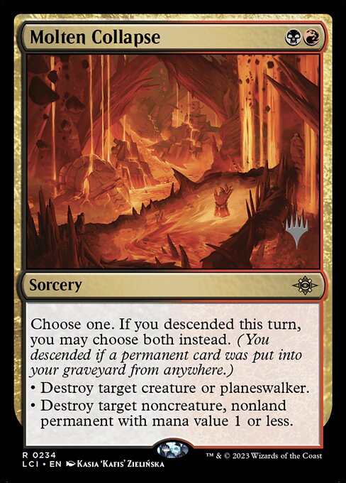 Molten Collapse - Foil - Promo Pack