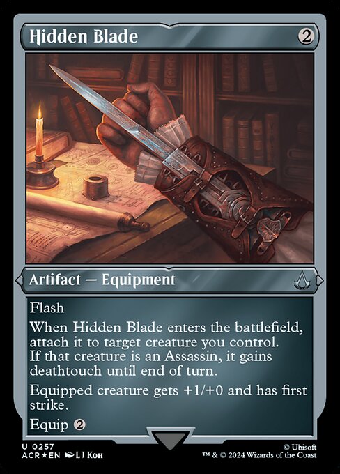 Hidden Blade - Foil-Etched