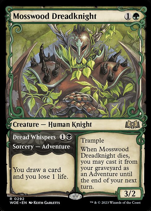 Mosswood Dreadknight - Foil