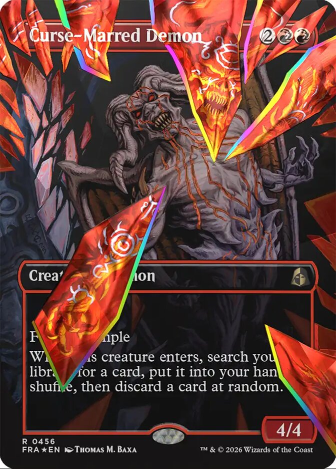 Curse-Marred Demon - Facet Foil