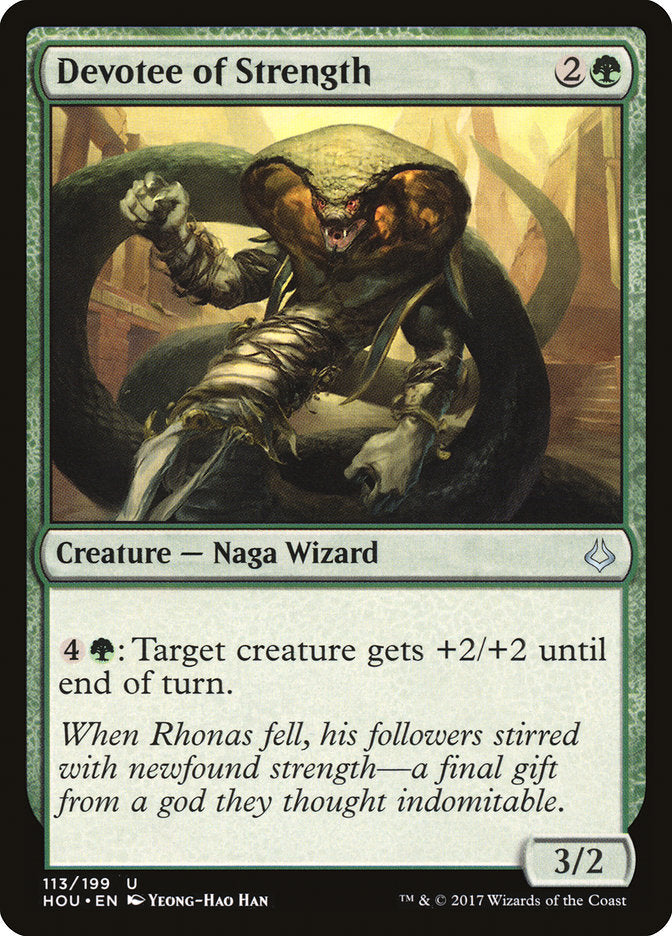 Devotee of Strength - Foil