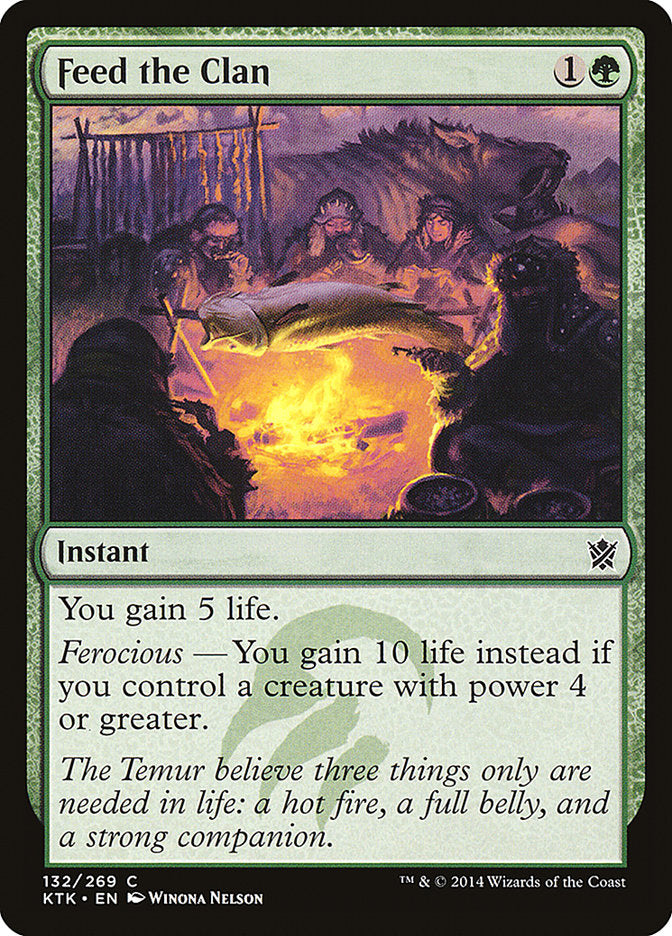 Feed the Clan - Foil