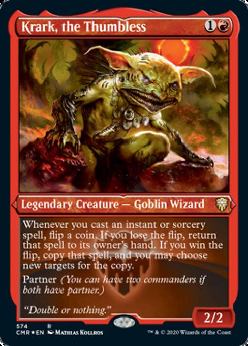 Krark, the Thumbless - Foil-Etched