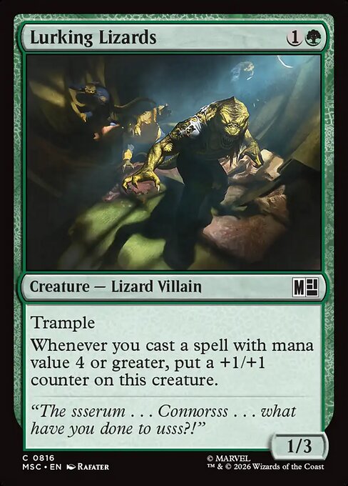 Lurking Lizards