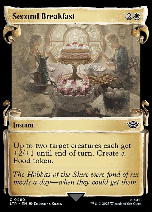 Second Breakfast - Silver Foil
