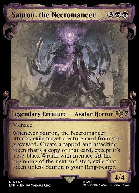 Sauron, the Necromancer - Silver Foil