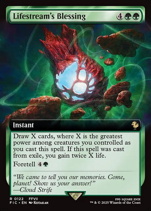 Lifestream's Blessing - Foil