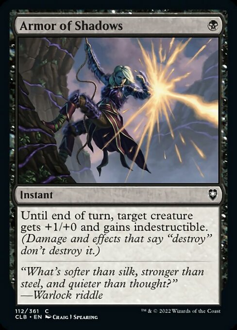 Armor of Shadows - Foil