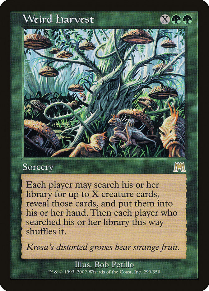 Weird Harvest - Foil
