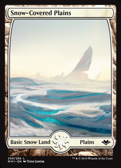 Snow-Covered Plains - Foil