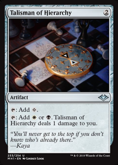 Talisman of Hierarchy - Foil