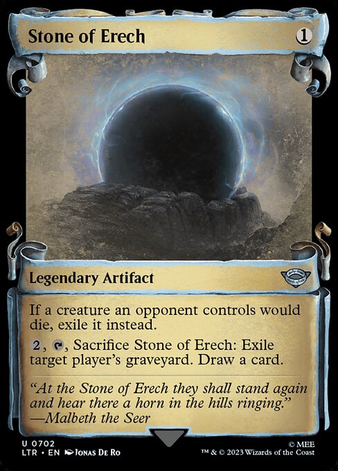 Stone of Erech - Silver Foil