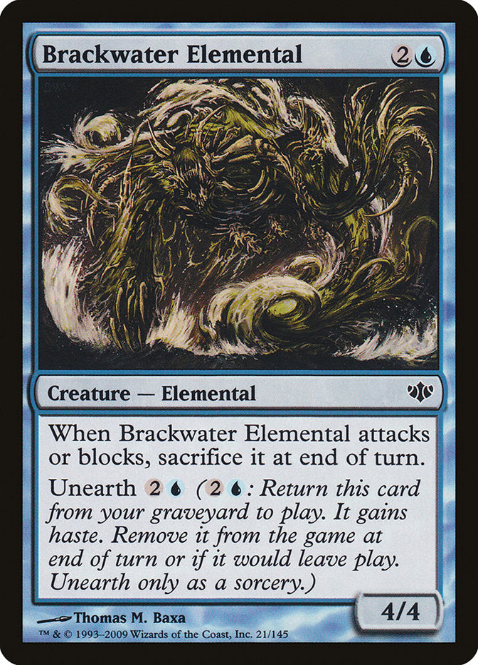 Brackwater Elemental - Foil