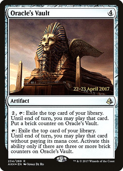 Oracle's Vault - Foil - Prerelease Promo