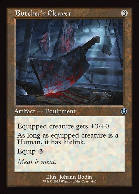 Butcher's Cleaver - Foil