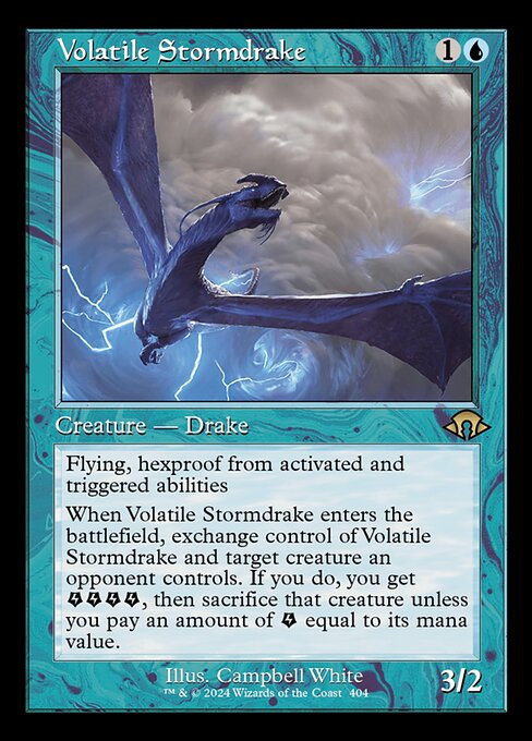 Volatile Stormdrake - Foil