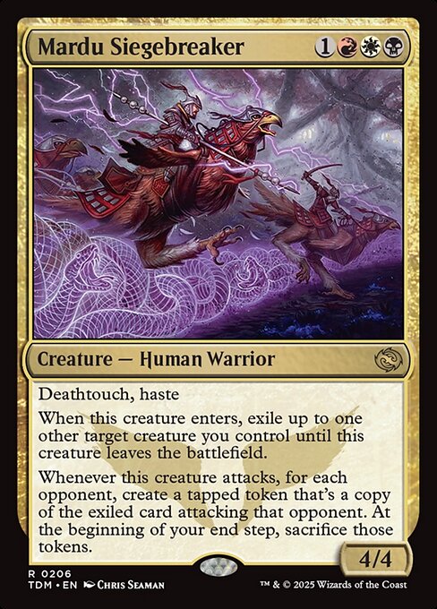 Mardu Siegebreaker - Foil