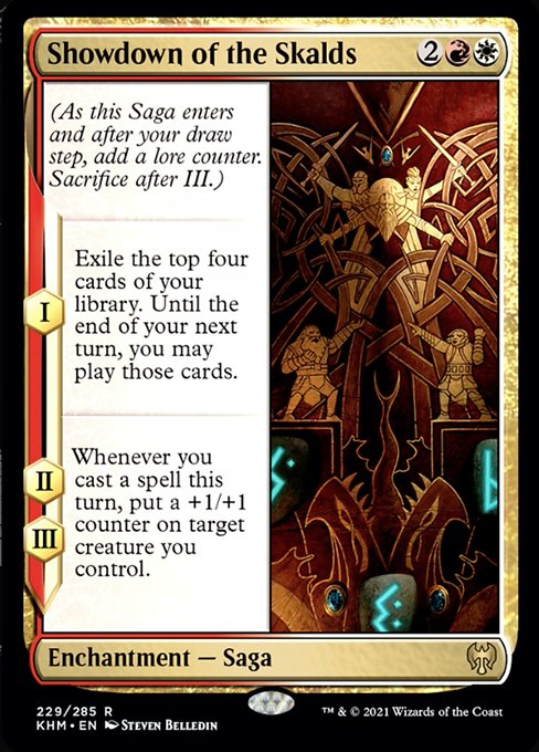 Showdown of the Skalds - Foil
