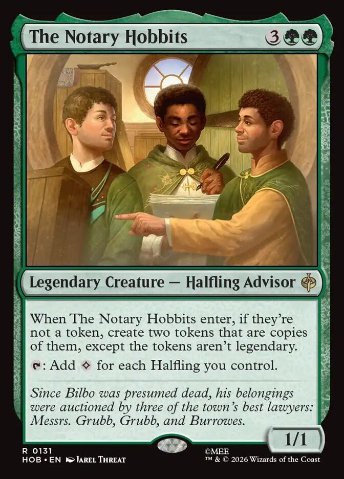 The Notary Hobbits - Foil